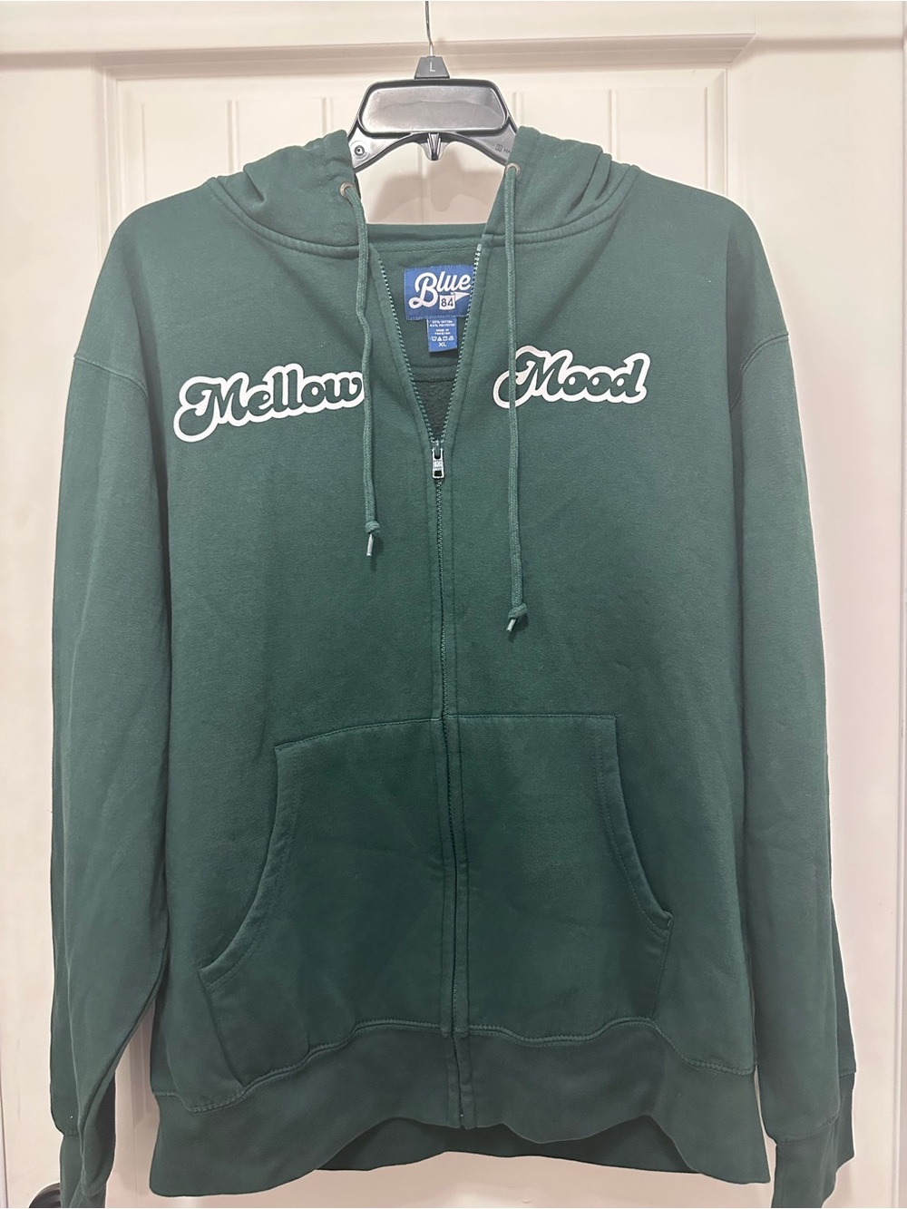 Blue 84 Forest Green "Mellow Mood" Full-Zip Hoodie